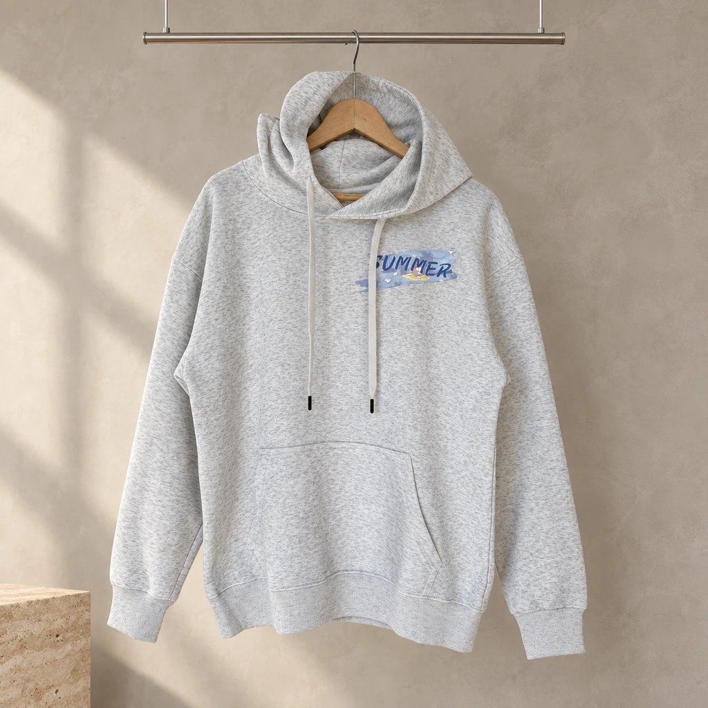 Summer Days Hoodie – Marle Grey
